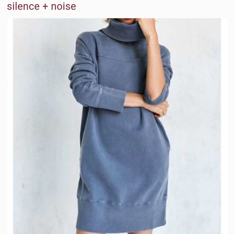 Sweatshirt Dress with Pockets